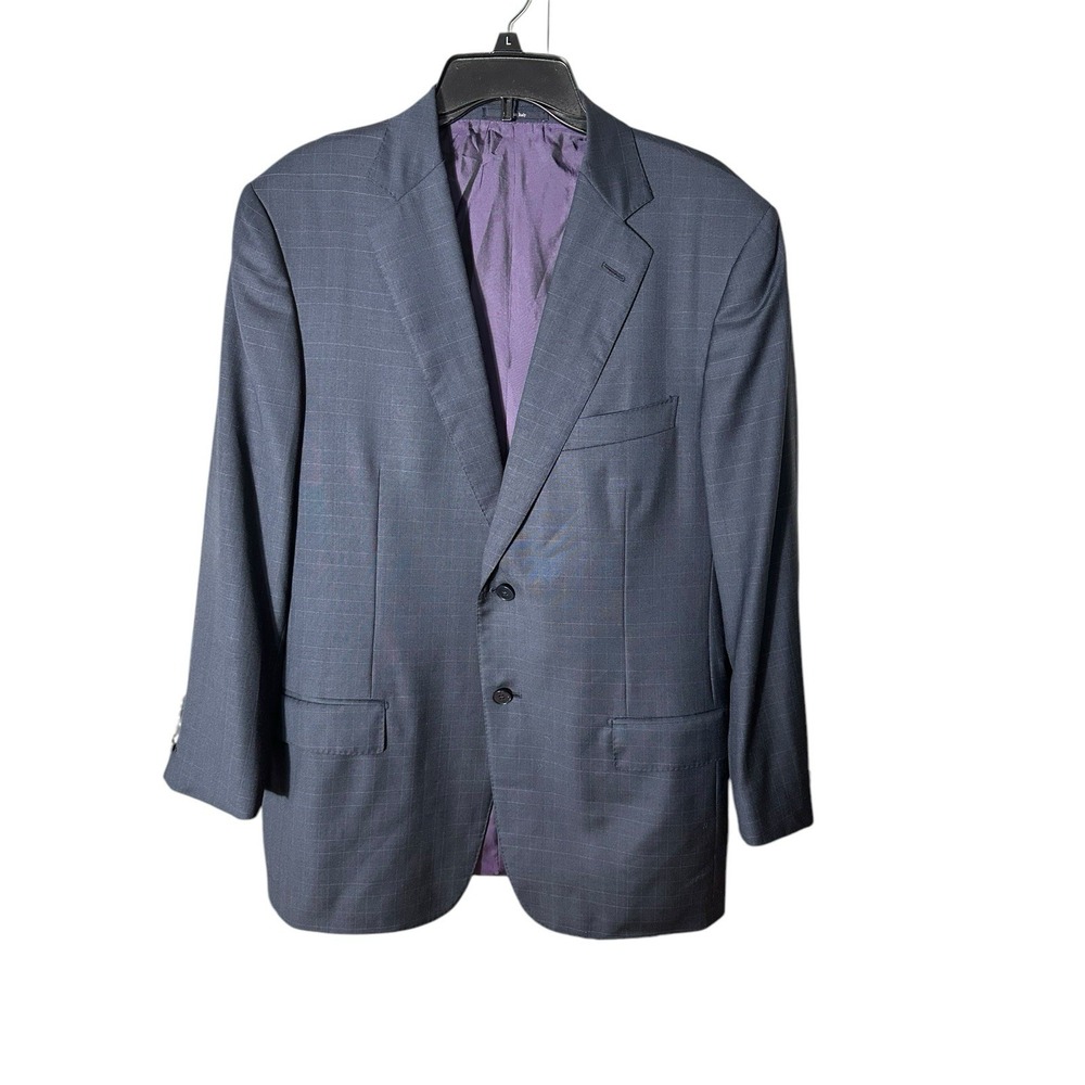 Ermenegildo Zegna Mens Blazer 100% Wool 52R 42R Sport Coat Two Button #R7-15